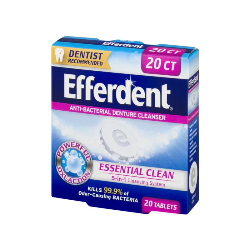 EFFERDENT Org Denture 20 Tab