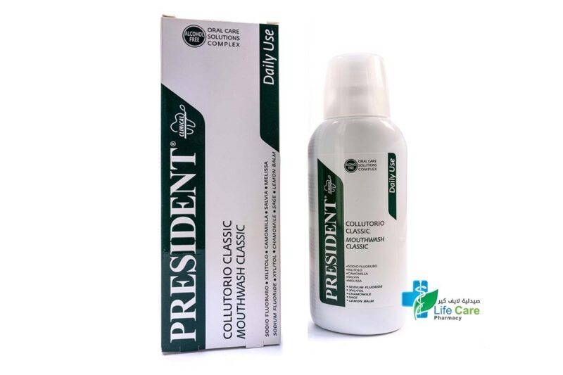 PRESIDENT CLASSIC DAILY USE 200ML MOUTHWASH - Image 3