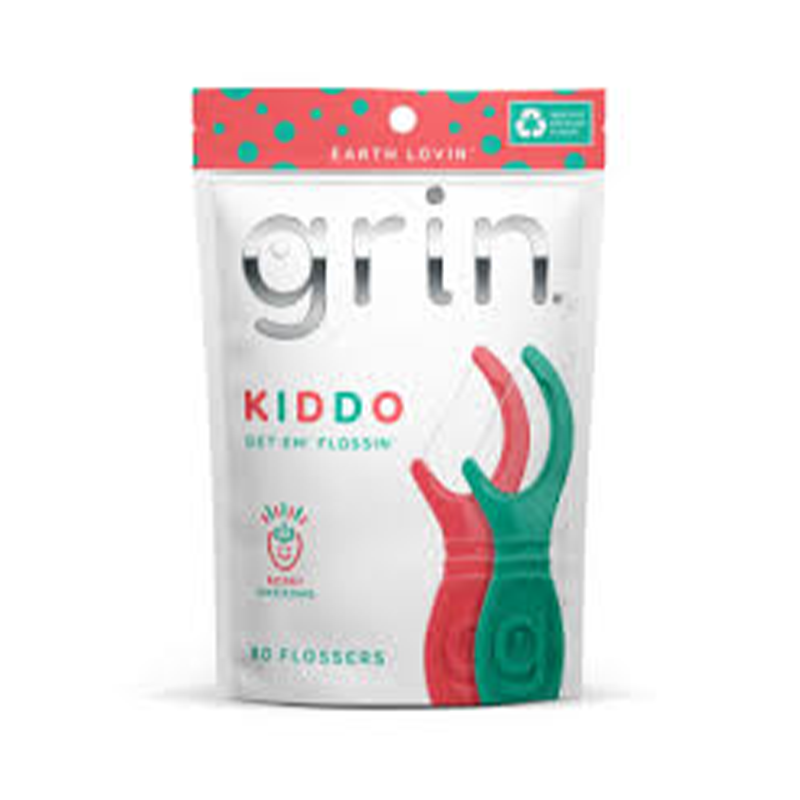 Grin Kids FlossPic 80 pc